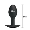 Pretty Love  Heavy Balls Silicone Butt Plug Simple